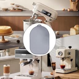 Keuken Mixer Mat - Apparaat Schuifkussen Mover - Moeiteloos Mixen - Aanrecht Bescherming - 40.2x27.1cm - Grijs — thumbnail 2