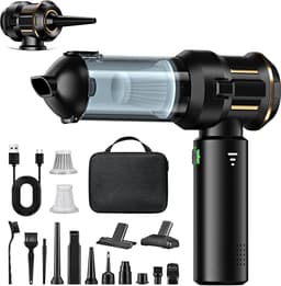 Draadloze handstofzuiger 4-in-1 - 25000Pa zuigkracht - borstelloze motor - 6000mAh batterij — thumbnail 1
