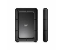 DM Externe Harde Schijf 2TB - USB C - Stootvaste Draagbare HDD - Hoge Opslagcapaciteit - Zwart