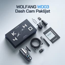 Dashcam Auto Voor-Achter 4K WiFi Dashcam - 32GB SD-kaart - Ultra Nachtzicht - 170° Groothoek - WDR - 24-uurs Parkeermodus - G-sensor - Loop Recording — thumbnail 3