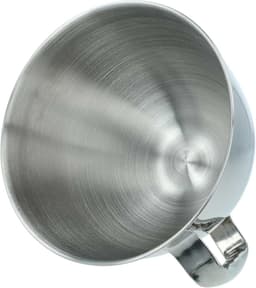 Mixkom Keukenmachine - Beslagkom Roestvrijstaal - Deeg en Beslag Maken - Met Ergonomisch Handvat - 5 Liter Inhoud - Zilverkleurig — thumbnail 5