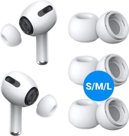 3 Pack Siliconen Small / Medium / Large (S/M/L) Dopjes Oordopjes Vervanging Tips Geschikt voor AirPods Pro (1e & 2e Generatie) — thumbnail 1