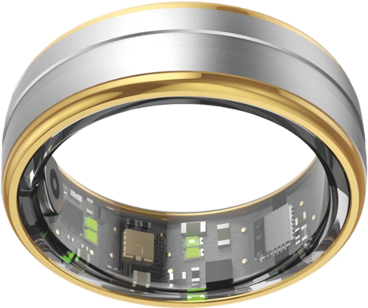 NOLATR Pro, Slimme Ring met Stappenteller, Activiteitstracker & Hartslagmeter – Zonder Abonnement & Nederlandse App – Zilver – Maat 10 — afbeelding 1