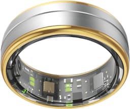 NOLATR Pro, Slimme Ring met Stappenteller, Activiteitstracker & Hartslagmeter – Zonder Abonnement & Nederlandse App – Zilver – Maat 10 — thumbnail 1