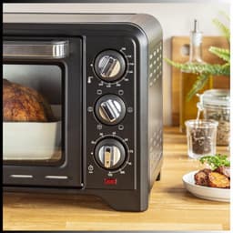 QUOVO® Heteluchtoven - Oven - Airfryer Oven - 28 Liter - Zwart - ‎32cm x 47cm x 28cm — thumbnail 4