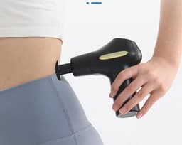 Massagers Massage Gun Deep Tissue Massager, 32 Speeds Percussion Massager with LCD Screen, Handheld Muscle Massage Gun with 4 Massage Heads for Muscle Pain Relief Relaxation (Color : Green — thumbnail 2