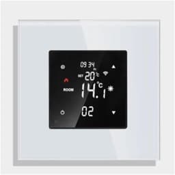 Slimme Thermostaat - Temperatuurregelaar - Woning Verwarming - Wifi & Spraakbesturing - 110x1x1 cm - Zwart — thumbnail 3
