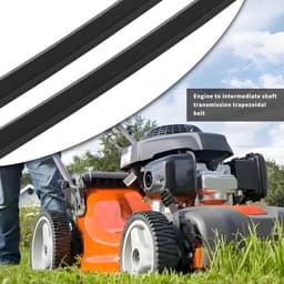 Grasmaaier Riem - Aandrijfriem Transmissie - Gazon Onderhoud - Motor Middenas - 1448 mm Buitenlengte - Zwart — thumbnail 5