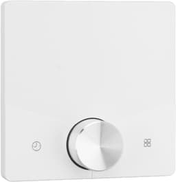 Slimme thermostaat - Digitale regelaar - Comfortabel wonen - Wifi bediening - 86x86 mm - Wit — thumbnail 1