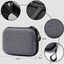 Dailygoody - Beschermhoes extern harde schijf 2,5 inch - Schokbestendig en waterdicht - Robuuste bescherming - Draagbaar en veilig - Perfect voor SSD ... — thumbnail 3