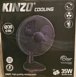 Kinzo cooling - Ventilator tafel model wit — thumbnail 2