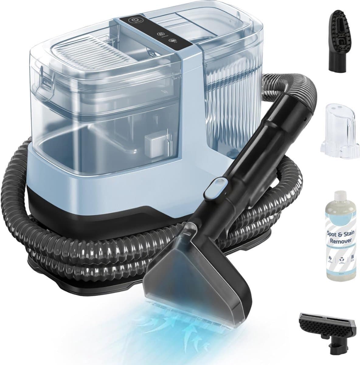 VLSelect® Tapijtreiniger - Stoomreiniger - Bankreiniger - Matrasreiniger - Autoreiniger — afbeelding 1