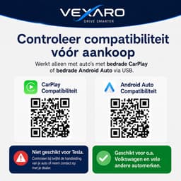 Vexaro CarPlay AI Box – Android 12 – Draadloze CarPlay & Android Auto – 4GB/32GB – YouTube, Netflix, TikTok — thumbnail 3