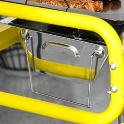 Premie Houtskool barbecue - Draagbare barbecue - Grilloppervlak 60x30cm - BBQ voor kamperen, buiten, tuin — thumbnail 3