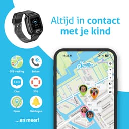 Spotter® GPS Kinderhorloge Explorer (4G) – Zonder Abonnement – Voor Kinderen – Inclusief Simkaart – Camera, Bellen & Chat – Waterdicht – App (NL Support) — thumbnail 2