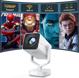 Mini beamer - Projector - Beamerscherm - Projectiescherm - Outdoor & Indoor Projector - — thumbnail 1