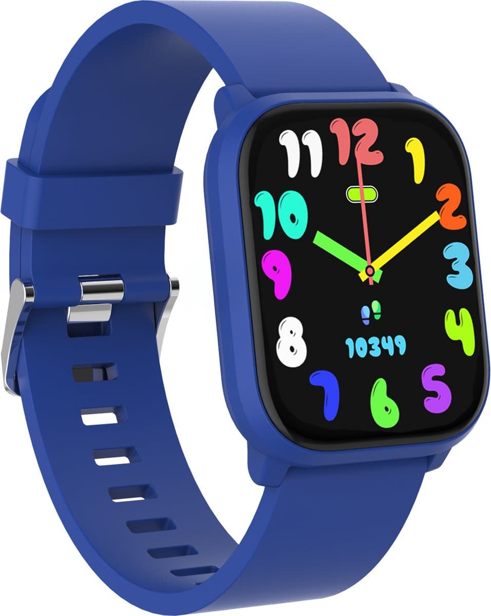 Denver Smartwatch Kinderen - Bellen/SMS/Whatsapp - Voor Android & iOS - Stappenteller - Slaapactiviteit - Hartslag, Bloeddrukmeter, Sportmodus - SWK120BU — afbeelding 1