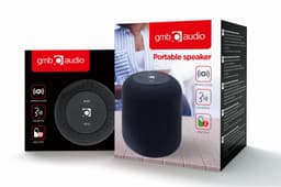 GMB-Audio Draagbare Bluetooth Speaker met Ingebouwde Microfoon, Zwart - Ideaal voor Muziek, Handsfree Bellen, FM Radio en Meer - Ondersteunt MicroSD & USB in een Compact, Reisvriendelijk Ontwerp — thumbnail 3