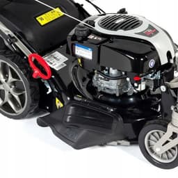 Grasmaaier - Maaier - Grassnijder - Motormaaier - Grasmaaier Met Motor - Benzinemaaier - 51 cm Maaibreedte - Met Aandrijving - Grote Wielen - Centrale Hoogteverstelling - 75L Grasopvangmand - Mulching & Zijuitworp - Voor Grote Gazons — thumbnail 4