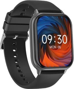 Electrox - Smartwatch met sportfuncties - Smart Horloge - Fitness Tracker - Bluetooth Smartwatch – Full Touchscreen - Bloeddruk & Hartslagmeter - Activity Tracker - Dames en Heren SmartWatch - Zwart T17F — thumbnail 3