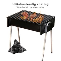 Cheqo® Houtskool Barbecue - BBQ - Compact Model - Ideaal voor Balkon en Camping - Draagbaar en Efficiënt — thumbnail 5