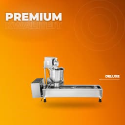 Commerciële Donut Maker - Volautomatische Donutmachine - 7L - 3 Vormen - Innerlijke Olietank — thumbnail 3