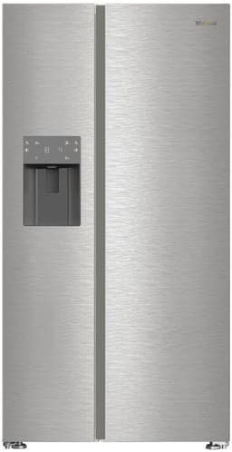 Whirlpool WHG26574WX5E amerikaanse koelkast Vrijstaand 578 l Roestvrijstaal — thumbnail 1