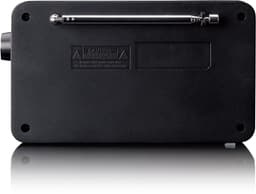 Lenco PDR-033BK - Draagbare DAB+ radio met Bluetooth - Oplaadbare Batterij - FM - Noodradio - 10 uur Accu - Zwart — thumbnail 2