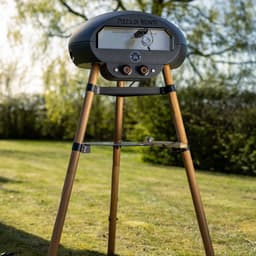 Pizza di Monti Fiorenza Wood - Elektrische Pizzaoven 400°C – Pizzasteen 13” – Pizza tot 30 cm – 2000W – Binnen & Buiten – Incl. Schep, Thermometer & Hoes – Houtlook — thumbnail 4