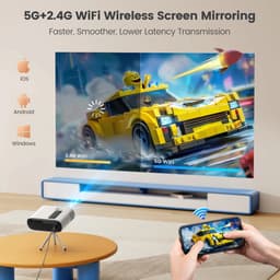 Mini Beamer - Projector 4K - Home Cinema — thumbnail 4