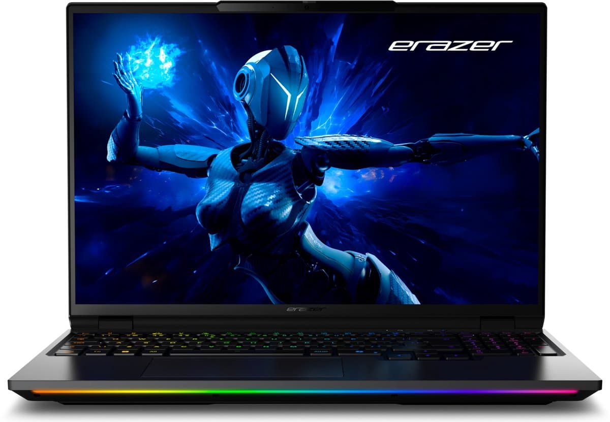 "ERAZER Beast 16 X1 Ultimate - high-end gaming-laptop - Intel� Core� Ultra 9 Processor 275HX - 16"" Mini LED Vivid Display met 300Hz - NVIDIA GeForce RTX 5090 - 2 TB PCIe SSD - 32 GB RAM NL" — afbeelding 1