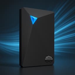 Dutch Wanted Space - Externe Harde Schijf - Harde schijf - Snelle writing speed - 1TB aan Solide State Opslag - Plug and play - Portable storage - Opslag extern pc of laptop - USB 3.2 - Harde schijf expansion — thumbnail 1