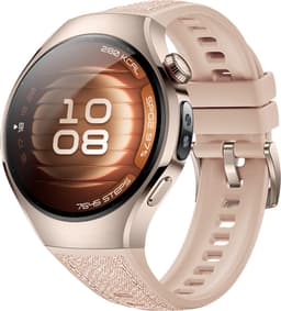 HUAWEI Watch 5 42mm Beige | Multi-sensing X-tap technologie | Gezondheidsoverzicht in 1 tik | Roestvrijstaal | Ultra lange batterij modus | Compatibel met iOS & Android — thumbnail 4