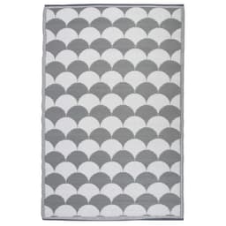 Esschert - Design - Buitenkleed - 180x121 - cm - grijs - en - wit - OC24 — thumbnail 3