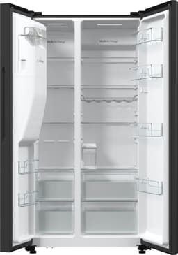 Hisense RS5P535NTFE Freestanding Fridge Freezer - 535L Capacity - Side-by-Side - No Frost - Stainless Steel — thumbnail 3
