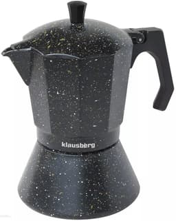 Klausberg Serie - Espresso Koffiemaker - 9 Kopjes - Aluminium - Voor Alle Kookplaten — thumbnail 1