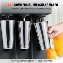 Milkshake Machine - Frappe Mixer - Softijs Machine voor Thuis — thumbnail 4