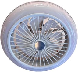 CristalRecord - Plafondventilator Iris met speaker Ø 44 cm RGB wit — thumbnail 5