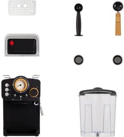Espressomachine - Koffiezetapparaat - Koffiemachines - Zwart — thumbnail 4