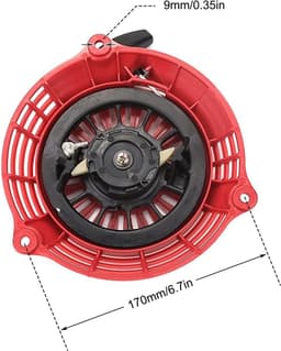 Trekstarter passend op GC135 GC160 GCV135 GCV160 EN2000 ( 28400-ZM0-013 ) RED 9MM — thumbnail 4