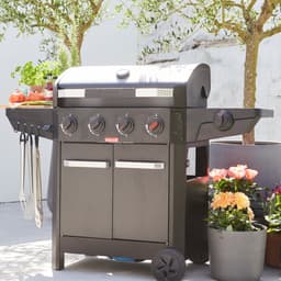 Barbecook Luca 412 gasbarbecue met kast en zijbrander — thumbnail 3