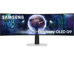 Samsung Odyssey G9 LS49DG934SUXEN - DQHD OLED Ultrawide Curved Gaming Monitor - 240Hz - 49 Inch