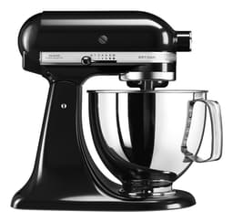 KitchenAid Artisan 5KSM125EOB - Keukenmachine - 4,8L - Porselein wit - 3 Menghaken — thumbnail 1