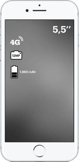 Apple iPhone 7 - 32GB - Zilver — thumbnail 2