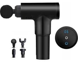 Mobstore Massage Gun - LCD Electric Touch Massage gun - Massage apparaat - Sport Massage - Professioneel Gebruik - Spierherstel & Spierontspanning - Stress Verminderend - Stil en Sterk - Lange Batterij - Professionele Massage Gun - Massage Pistool