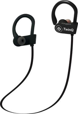 TwinQ Draadloze In-ear Bluetooth Sport Oordopjes - Voor hardlopen of fitness - Zwart — thumbnail 1
