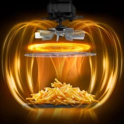 Tefal Easy Fry Max Genius EY2468 Airfryer - 5 L - 10 automatische programma's - Afneembare voorkant — thumbnail 4