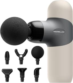 SnelShoppen - Mini Massage Gun - Draagbare Diepe Weefsel Percussie Spier Massager - Elektrische Sport Massager met 6 Massagekoppen en 4 Snelheden - Id — thumbnail 1