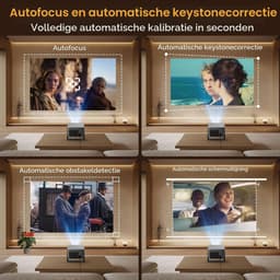 Beamer Full HD 1080P – 650 ANSI Lumen – Google TV – 4K Ondersteuning – Autofocus – WiFi & Bluetooth — thumbnail 3