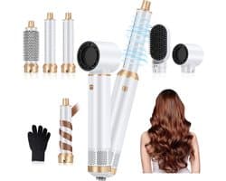 Styler Pro 5-in-1 Air Brush 5-in-1 haardroger 5-in-1 met krullende haardroger, airbrush haar, airbrush 5-in-1 5-in-1 voor drogen, krullen, gladmaken